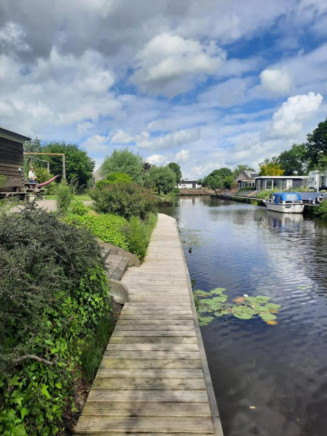 Waterhuis Friesland Oudwoude Exterior foto